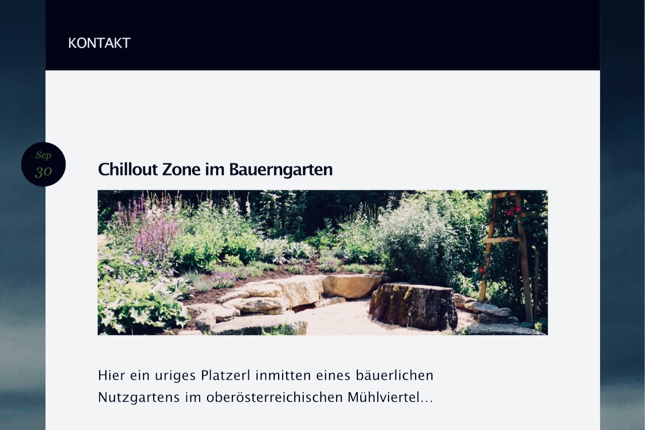 GARTEN · FREISiNN ist GESCHICHTE